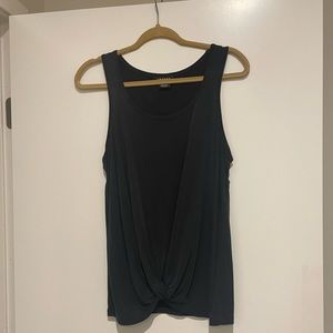 Trouvé Black Twist Tank Top